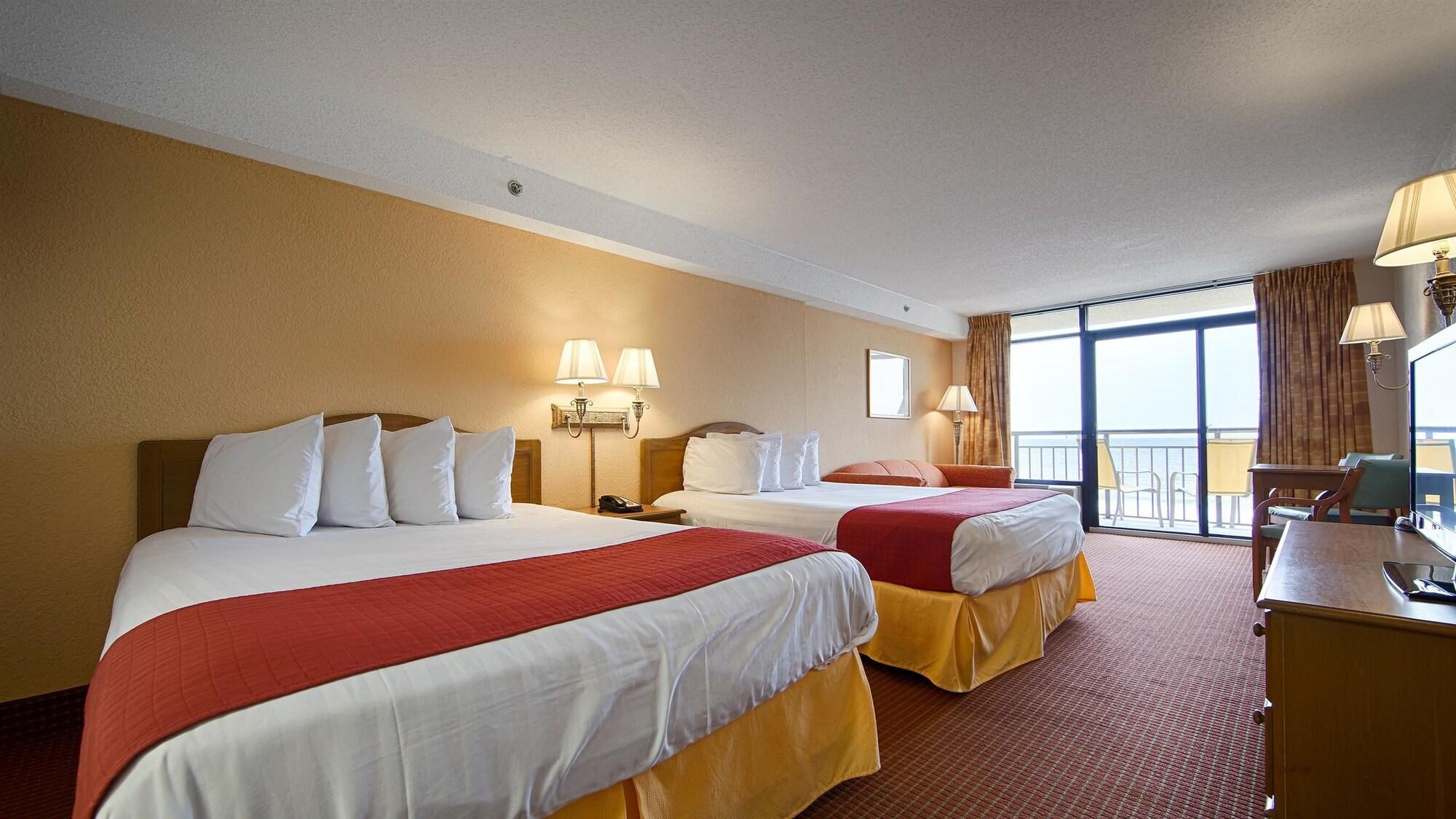 Best Western Ocean Sands Beach Resort Север Миртл Бич Экстерьер фото